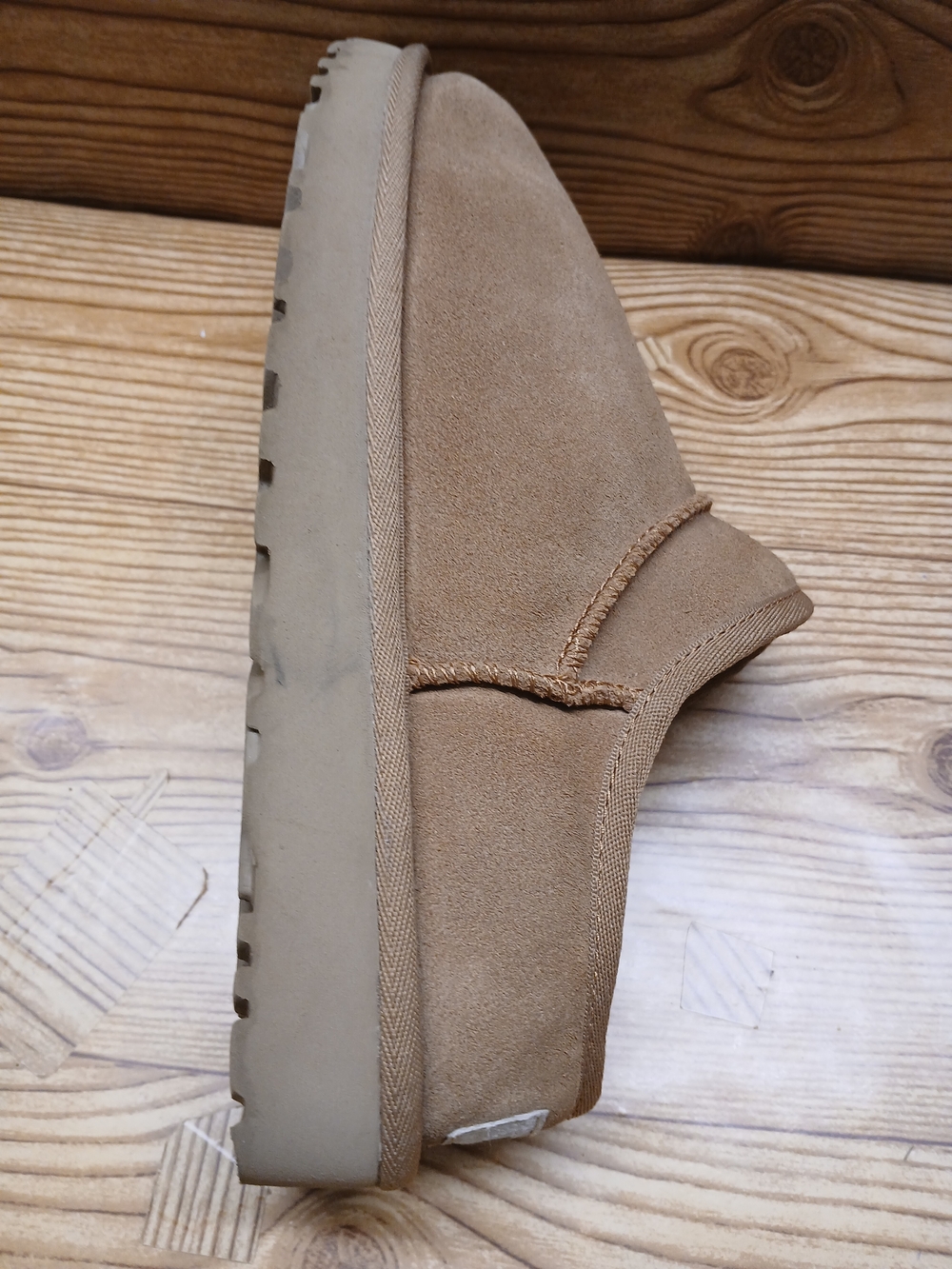UGG Women's Slip-On Suede Mule in Chestnut - Picture 13 of 14